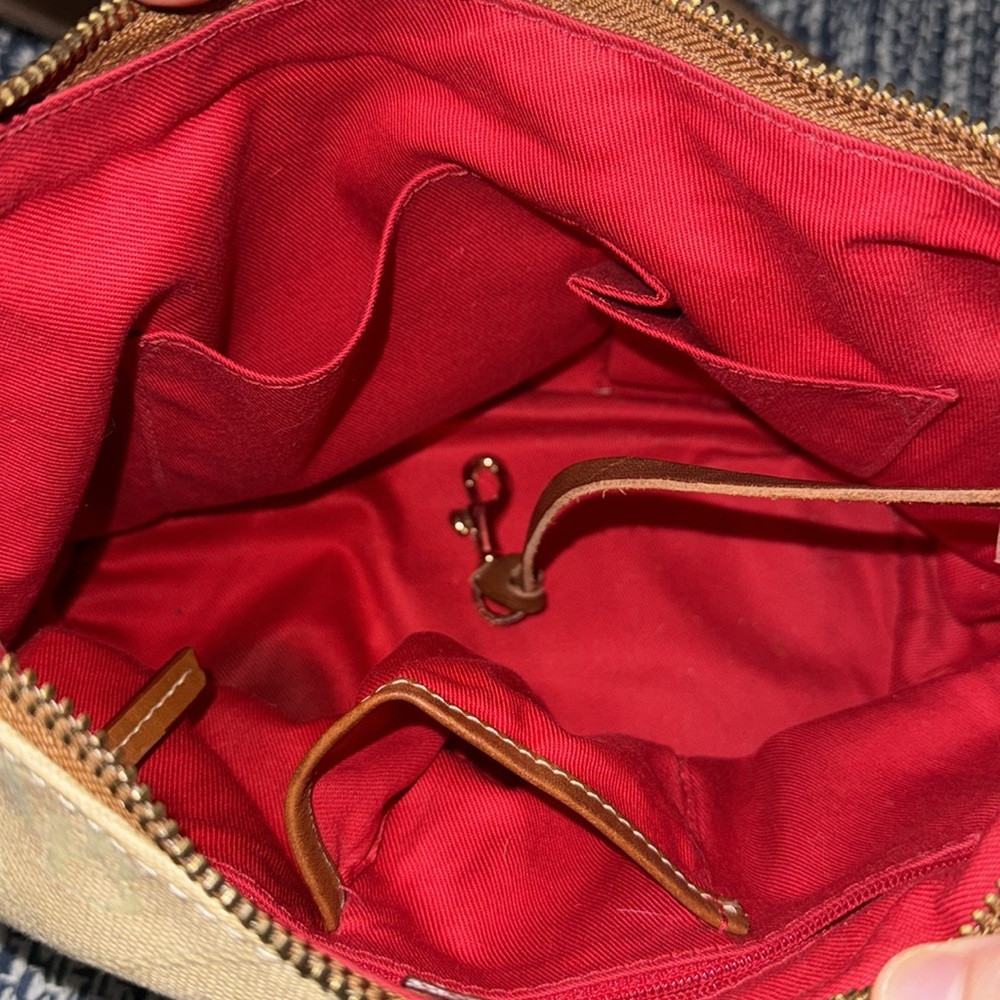 CLASSIC DOONEY & BOURKE Monogram Hobo Bag Excellent Exterior Condition! - Picture 7 of 8